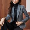 Women's Petite Wool Blazer - Stylish & Versatile Short Suit for Autumn/Winter 2025