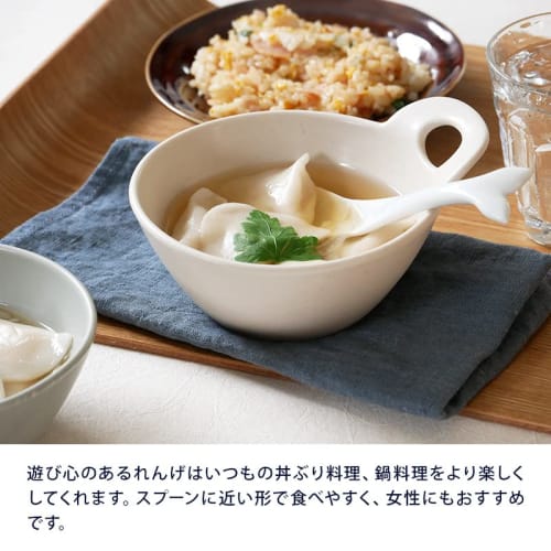 EAST table Hooked Rice Bowl, Whale Design, 15cm, Blue, Made in Japan, Cute, Colorful, Stylish Japanese Tableware, 910-001-02