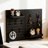 Ohbien Desktop Perforated Set of Clamp Desk Desk Decorative Small Item Storage Decorative Large Easy 10 Hooks 60 X 42 Cm Pegboard, Board, 2, Type,