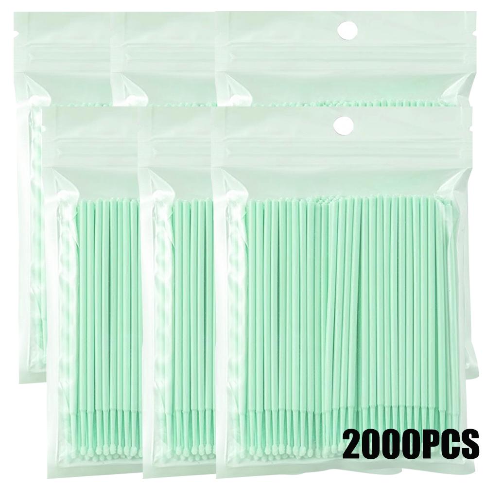 300/2000pcs Disposable MicroBrush Eyelash Extension Brushes For Makeup Nail Art Individua Applicator Lash Cleaning Removing Tool