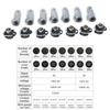 LP12 with LP13 Socket Fast Screw Locking Aviation Connectors For Industrial LED Lights Multiple Functional