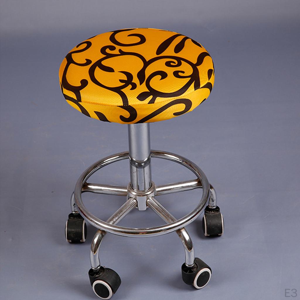 1 Swivel Bar Stool Cover Elastic Skirt Sleeve For Seat Decor