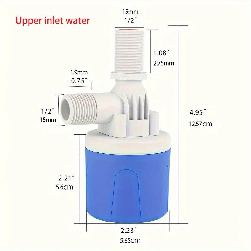 Fully Automatic Water Level Control Float Valve 1/2" Auto Shut Off Automatic Water Stop Automatic Water Make-up Controller