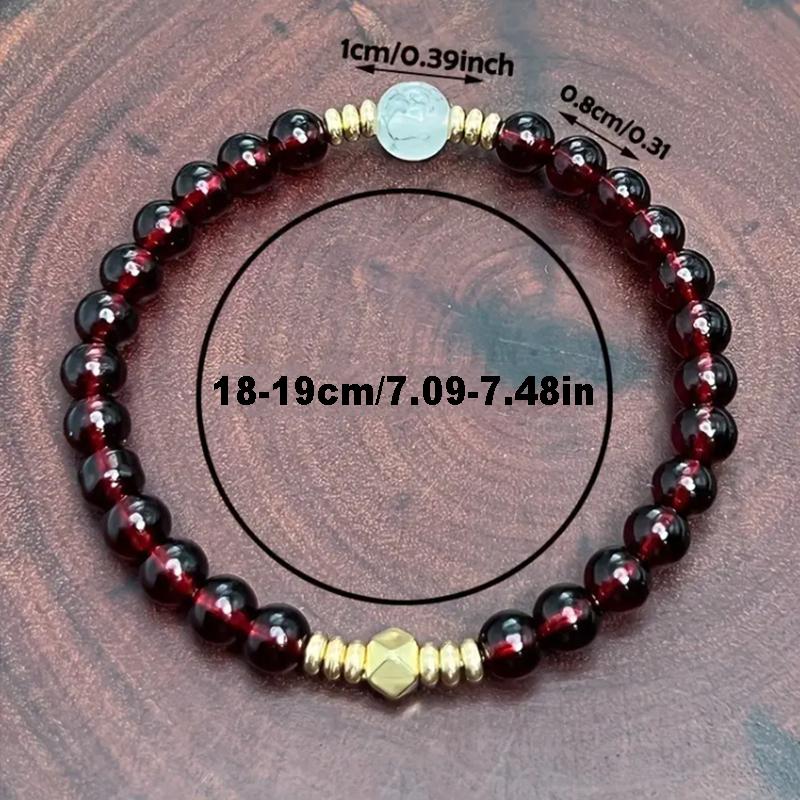 Men Attract Prosperity Wealth Bracelet Elegant Charm Good Luck Women Colorful Bracelet 1 Pc Jewelry Gift Beaded Bracelet  Handmade