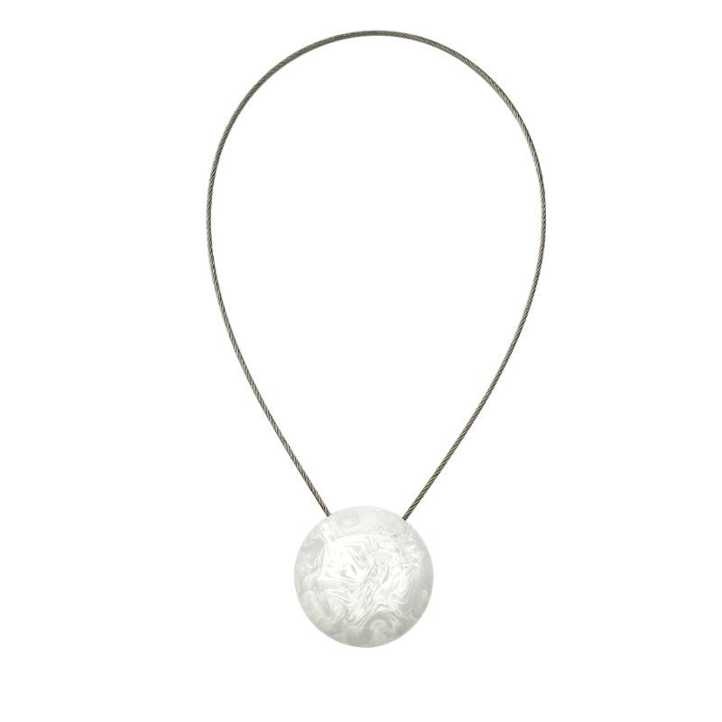 Barevné magnetické spony na závěsy Kočičí oko ocelová lanka a mnoho kreativních domácích dekorací