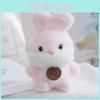 Plush Bunny Keychain With Soft Pp Cotton Filling For Kids And Collectors