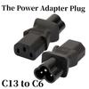 Wa-0102 Meihua Rotary Brand C13 To C6 Power Plug For Internet Cafe Computer Case Pdu Lcd Monitor Modification 250v 10a