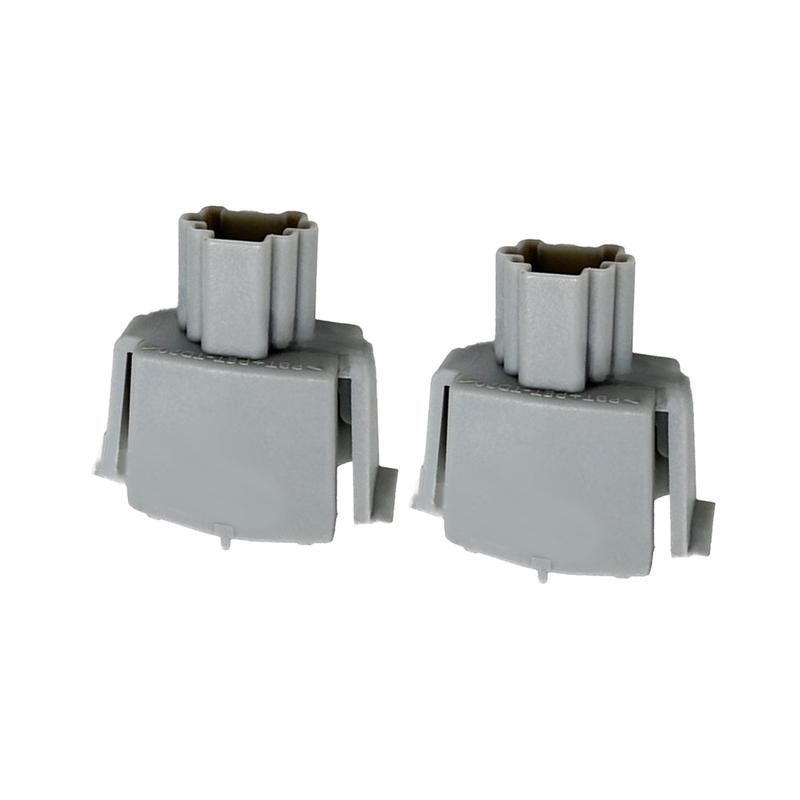 2Pcs Rear License Plate Light Socket 34105-SNB-003 For Honda For Accord 08-17 Light Lamp Socket Car Light Base Parts Plastic