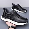 Fashion New Men Outdoor Leather Casual Shoes Fashion Sports Shoes for Men Simple Comfy Male Sneakers Versatile Treking Footwear Trainers