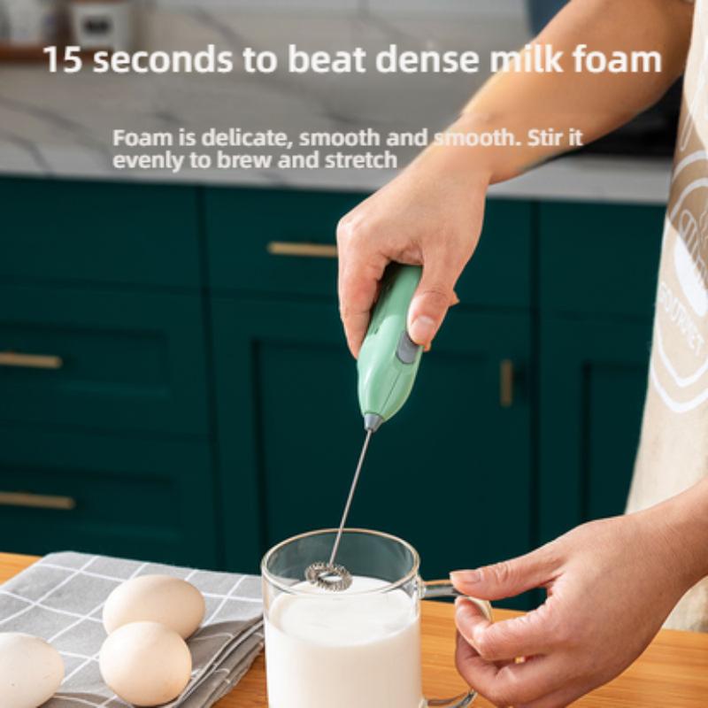 Random Color Electric Egg Beater, Baking Mixer, Milk Powder Stirring Rod, Coffee Stirrer, Handheld Mixer for Home Kitchen Baking