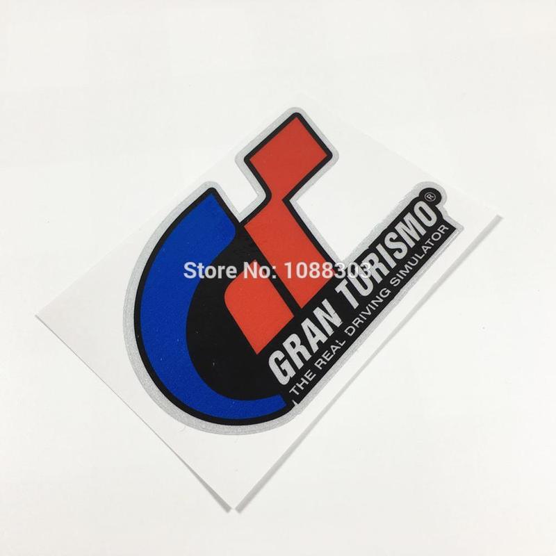 Car Sticker HF Car Styling Sticker Decals Modified Game Motorcycle Decals for GT Racing Gran Turismo 12x8cm