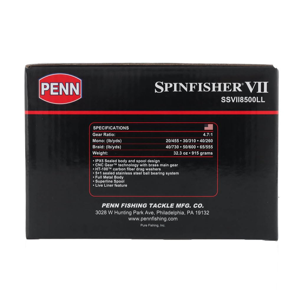 Penn Spinfisher VII Live Liner Spinning Reel