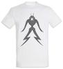 Camiseta com Logo do Distrito Seção Símbolo do Distrito Sinal Alienígena 9 Alienígena Ufo