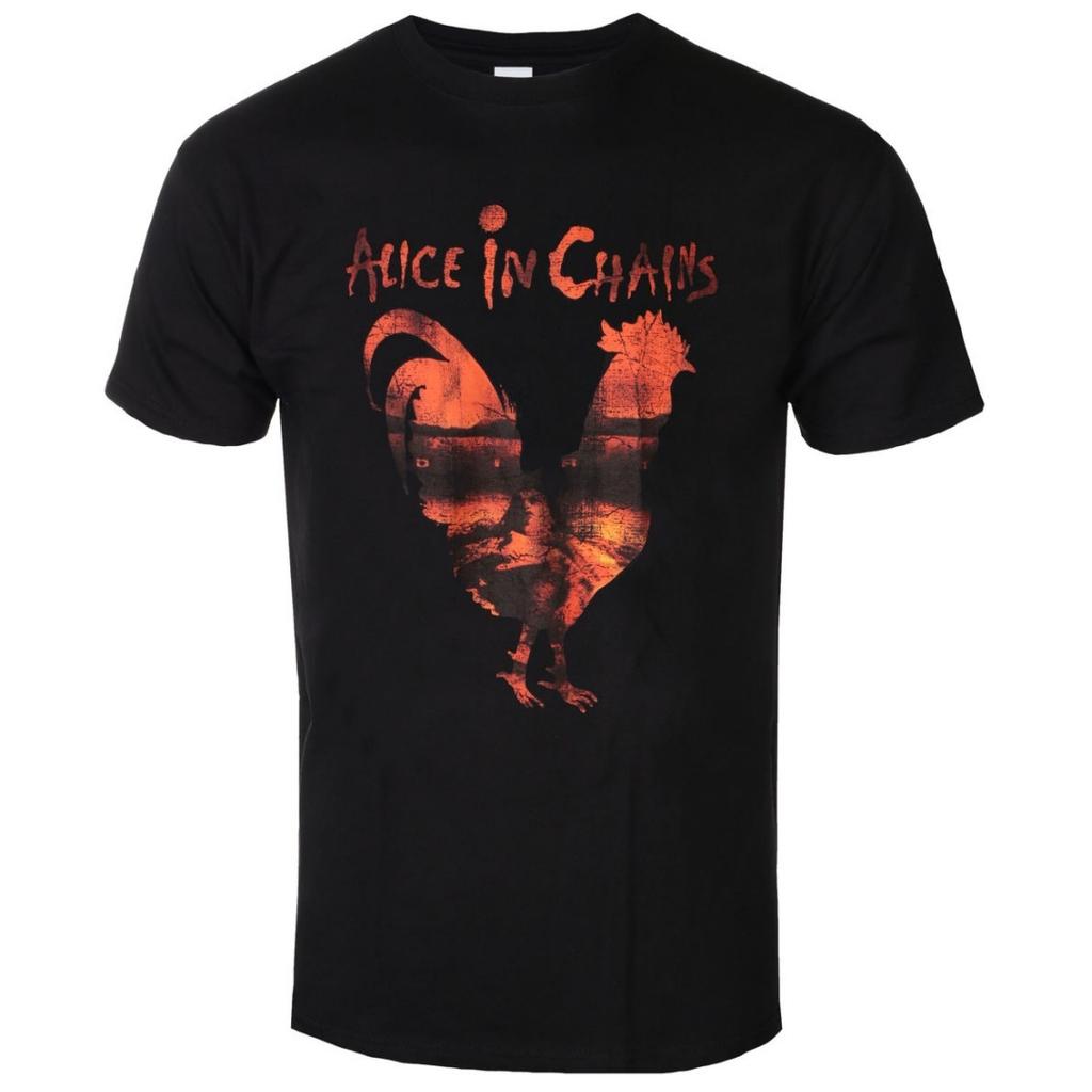 Alice In Chains TShirt Art Pattern Grunge Band TShirt Casual Street Style TShirt Suitable For Both Unisex And Unisex