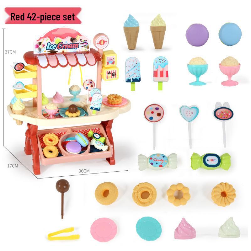 

Игровой набор «Тележка с мороженым» от Yihui Kids