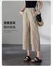 Cotton and Linen Breathable Casual Pants for Women In Summer 2025, Thin, Loose, Slimming and Wide Leg Pants
