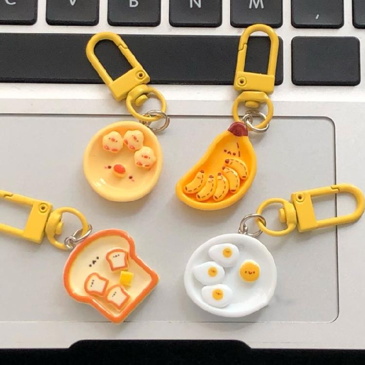 Fashionable Key Holder Pendant Charm Bag Pendant Gift for Culinary Lovers