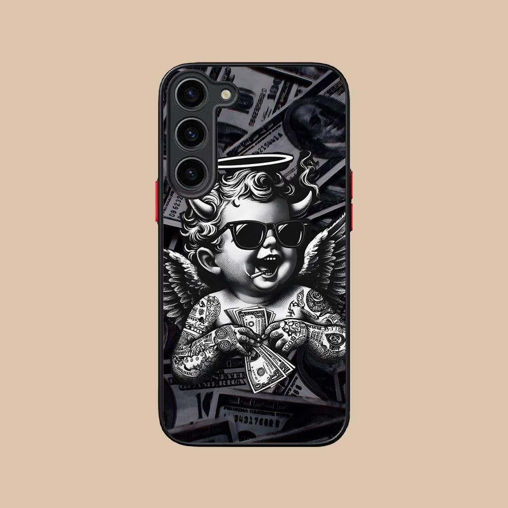 

USD Dollar Silicone Mobile Phone Case for Samsung Galaxy S26 S25 S24 S23 S22 S21 Plus FE Ultra Colorful Cover Galaxy S25 Ultra