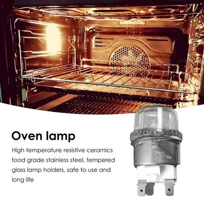 G9 Fırın Lamba Ampulü 25W Yüksek Sıcaklığa Dayanıklı 500 ℃ Mikrodalga Fırın Işığı İçin 220V 110V Dropshipping Toptan