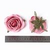 5/10Pcs Rose Artificial Flowers Head Silk Fake Flowers Wedding Decoration Home Decor DIY Bride Crafts Wreath Garland Accessories