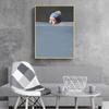 Lustige Parodie, kreatives europäisches Porträt-Poster, Leinwand, berühmtes Gemälde, Vintage-Wandkunst für Wohnzimmer, Heimdekoration