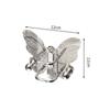 1pc Butterfly Design Bathroom Storage Hook Self-adhesive Girls Hairband Comb Storage Rack Home Organizer