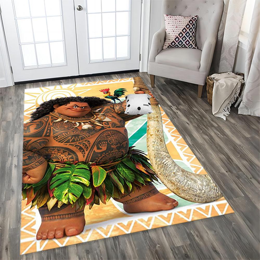 Moana's Adventure On The Waves rug for Living Room rug, Bedroom, Study Room, Hallway Decoration, Perfect for Home Decoration or Holiday Gifts