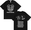 Radiohead Tour T-shirt Street Hip Hop High Quality Oversized Y2k Short Sleeve Casual Cotton Tee-shirt High Street Harajuku Tees