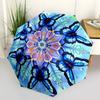 1pc Butterfly Snowflake Automatic Open/Close Umbrella, Portable Folding Umbrella, Compact Travel Umbrella For065