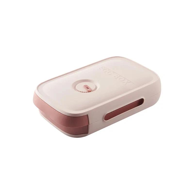 Тип ящика ящик для хранения яиц холодильник кухонный органайзер домашние органайзеры герметичные контейнеры для пищевых и организационных коробок розовый 3930₽