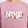 (WMNS) Nike Sportswear Graphic T-shirt Asia Sizing 'Pink' Women's IF0607-668