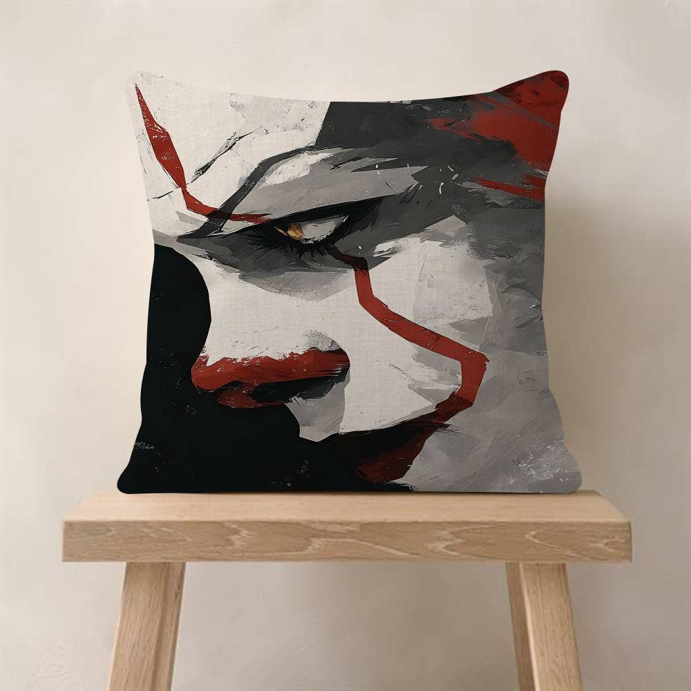 Horrorfilm It Pennywise Clown Personalisierte Bilder Text Heimdeko Kissen Haushaltsgeschenke 45x45cm