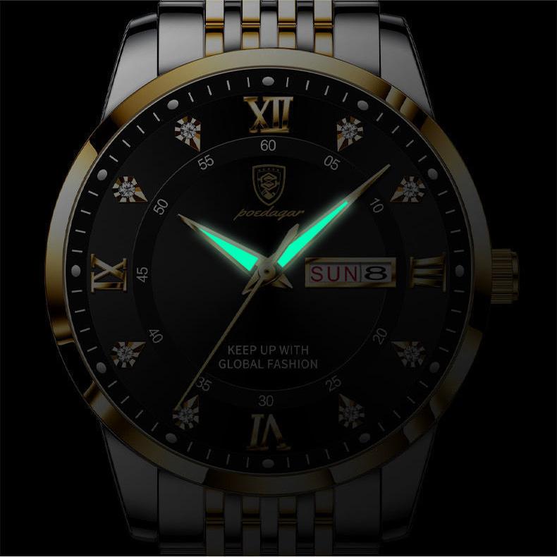 New TOP Brand Luxury Men's Watch Men's Waterproof Luminous Men's Quartz Watches