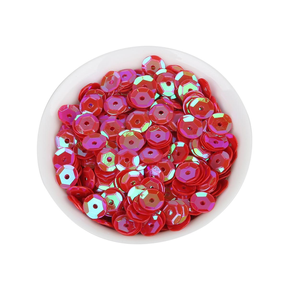 

1200 шт., разноцветные блестки из ПВХ, плоские круглые свободные пайетки, швейные свадебные аксессуары для женской одежды