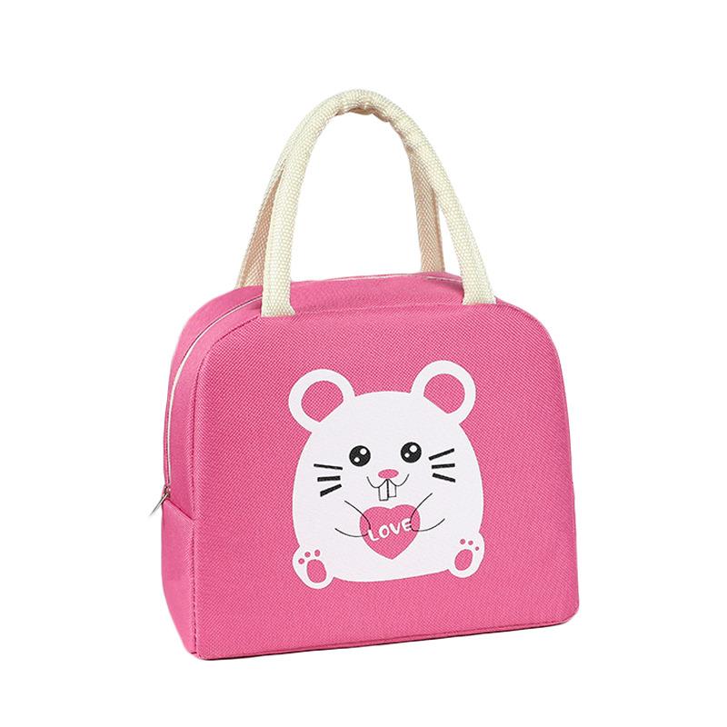 Lunch Bag Cooler Tote Portable Insulated Box Canvas Thermal Cold Food Container School Picnic For Men Women Kids Travel Lunchbox