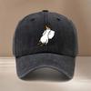 Trendy and Comfortable Adjustable Peaked Trucker Hat with Printed Flat Duck Pattern Baseball Cap