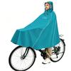 [Andake] Raincoat Rain Poncho Cycling Raincoat Windproof Waterproof Women's Men's Unisex Heavy Rain Protection Transparent Hood Backpack Compatible Co