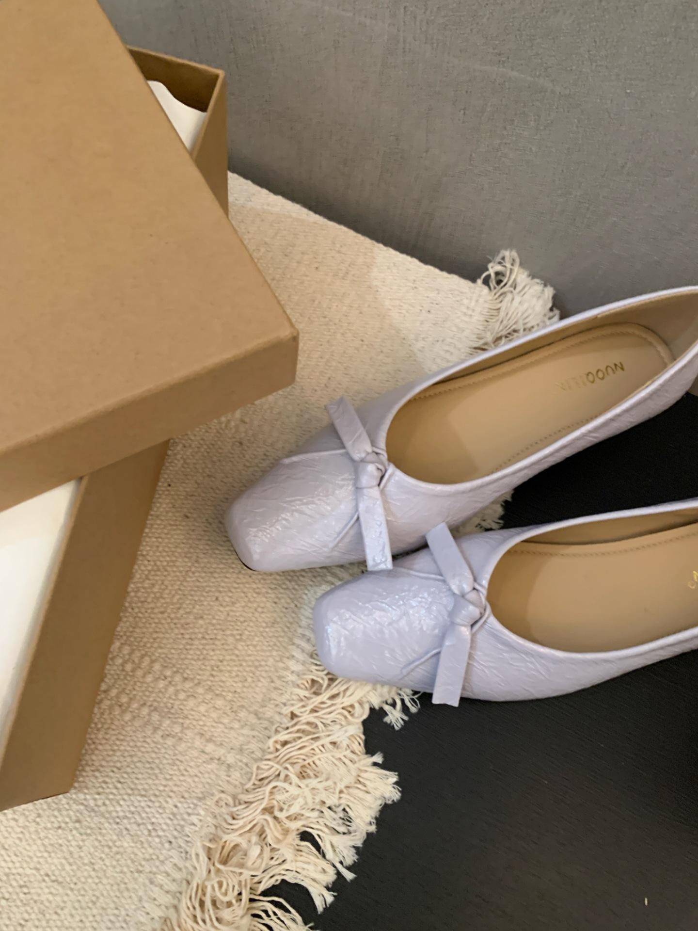 Women s Square Toe Platform Versatile Pumps - Fashionable Footwear 35 фиолетовый