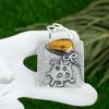 Friendship Day Deal 925 Sterling Silver Tiger Eye Stone Wedding Pendant Jewelry