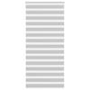 Zebra Roller Blind, Light Grey, Fabric Width 100.9Cm, Polyester