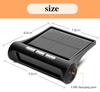 1x Car Tire Pressure Monitoring System Solar Power Charging Wireless LCD Display