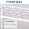 3 Tier Over Bathroom Storage Rack Solid Anti-rust Non-slip Toilet Storage Rack Laundry Washing Machine Space Saver