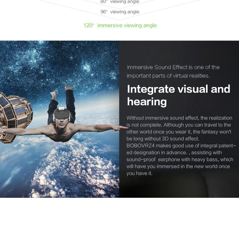Bobo VR Bobovr Z4 Гарнитура виртуальной реальности 3D Gerceklik Google Картонные очки — фото 21
