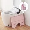 Kids Adults Toilet Bench Stable Safe Design Wear-Resistant Non-Slip Stool Circular Arc