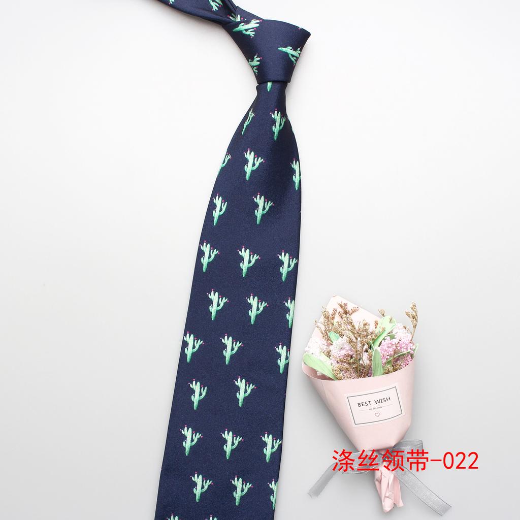 9Cm Men'S Tie, Polyester Silk Exquisite Printed Tie, Business Casual Suit Tie