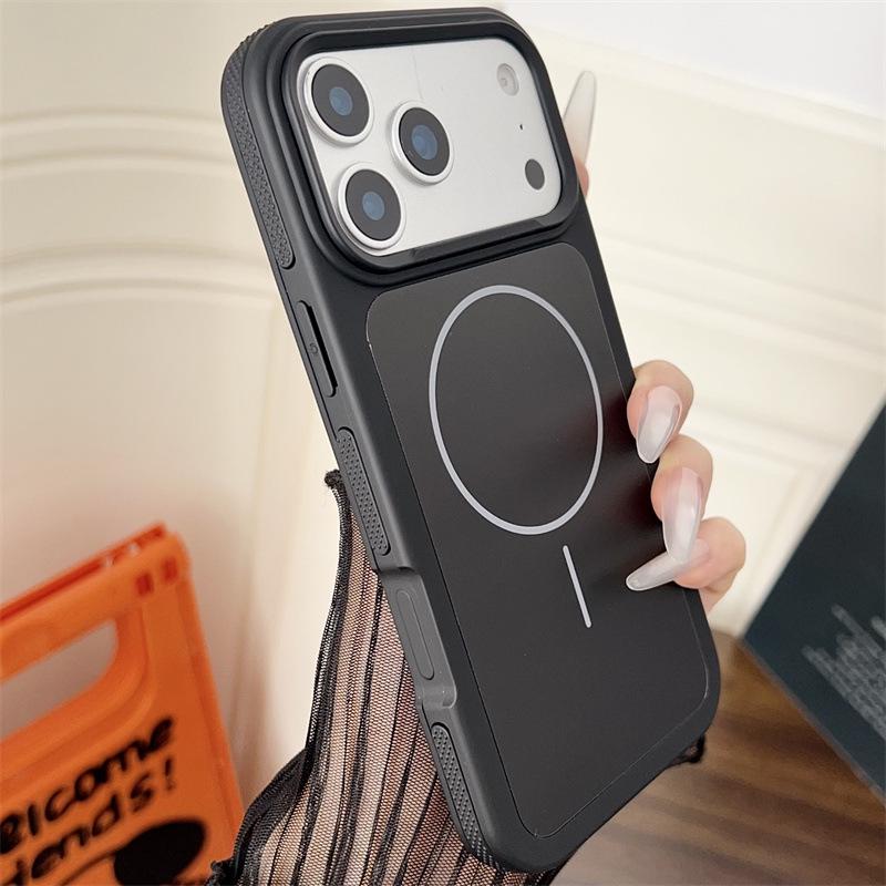 Dual-Color Magnetic Phone Case for iPhone 17 Pro Max Skin Feel, Compatible with iPhone 14/13/15/16.