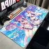Mauspad Groß Anime Re Zero Verfügbare Größen Schreibtischmatte XXL Büro Gamer Schrank Schreibtisch Gummi-Mauspad für Spiel-PC Tastaturunterlage