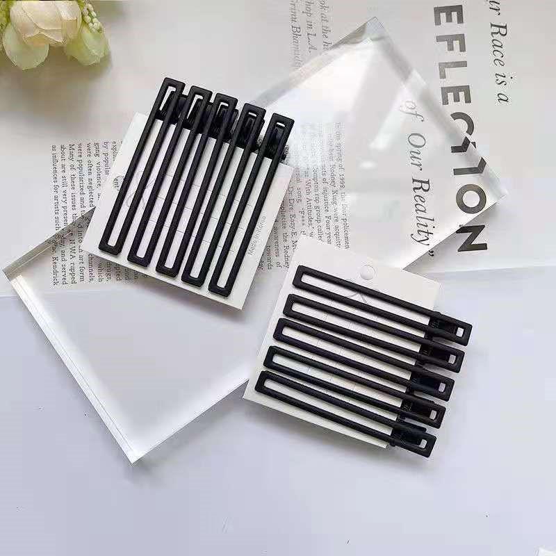 Clipsuri de păr mate Spot Morandi: Clipsuri Duckbill și agrafe Bobby pentru fete în culori macaron