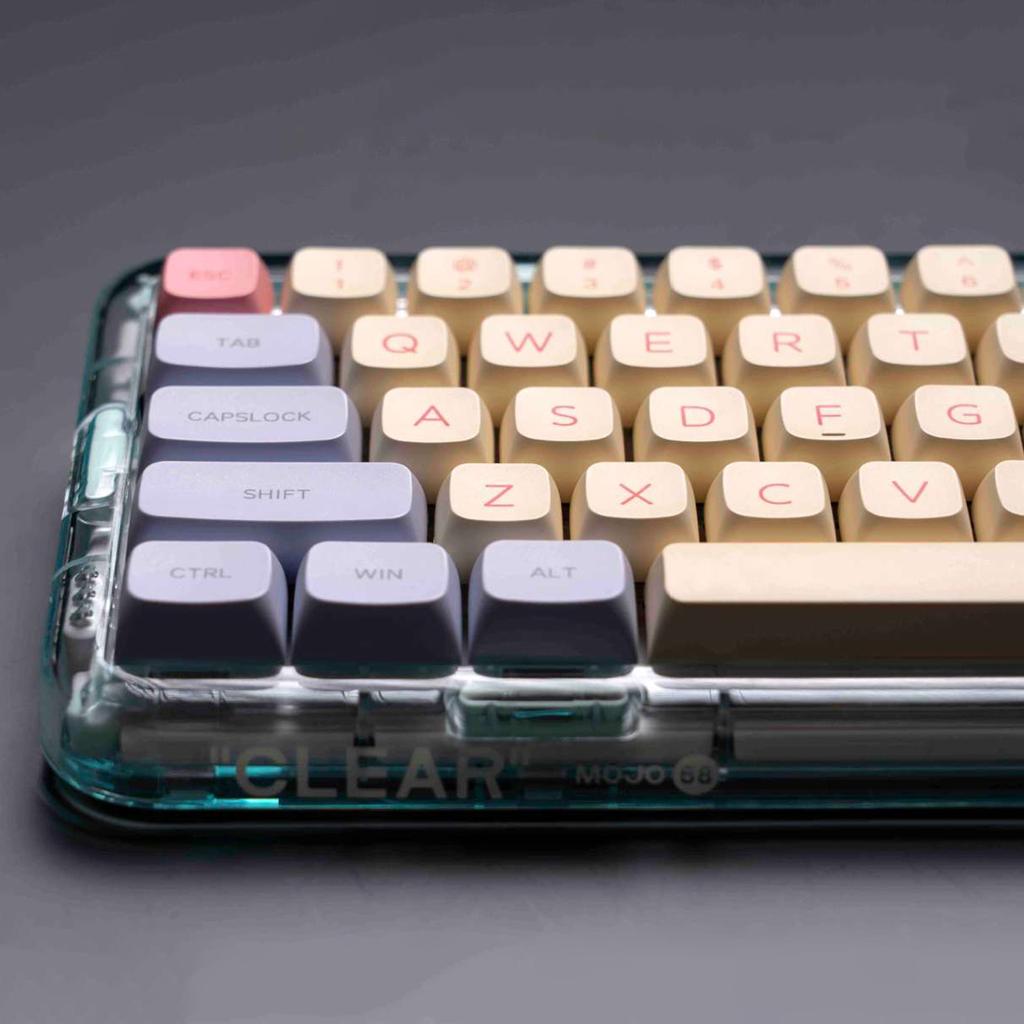 Marshmallow 128 Keys Keycap PBT Dye Sublimation XDA Profile For MX Switch Fit 61/64/68/87/96/104/108 Keyboard XDA Keycap