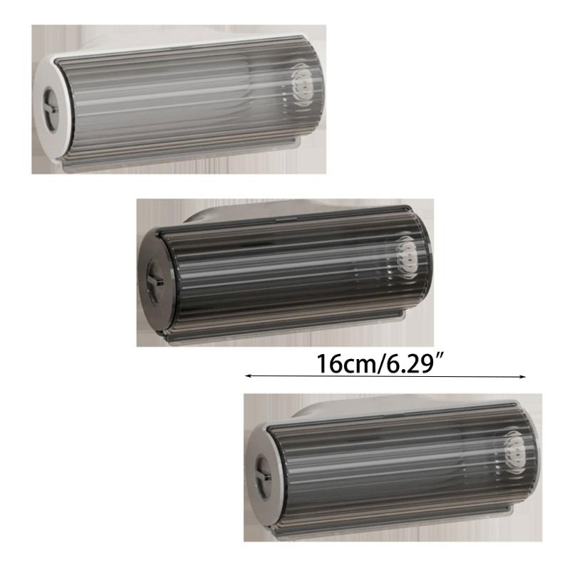 Trash Bag Storage Box Wall Mount Container for Kitchen Bathroom Dispenser Box